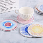 Simple ceramic coaster creative decorative craft gift mug ceramic insulated tea coaster