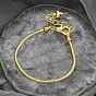 Латунные змеиные цепи браслеты, украшения для женщин