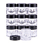 Mini Diamond Shape Empty Loose Powder Bottle with Sifter & Screw Lid, Sample Case for Concealer Powder, Eyeshadow Powder