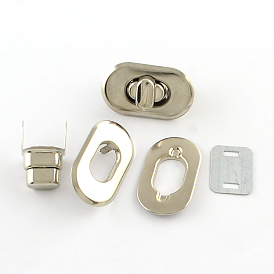 Железо кошелька поворота поворот устанавливает замок, 37x21x15 мм