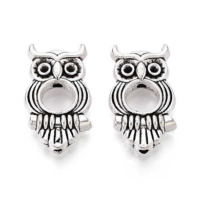 Тибетский стиль сплава шарика кадра, сова