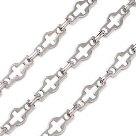 304 полые поперечные цепи из нержавеющей стали, несварные