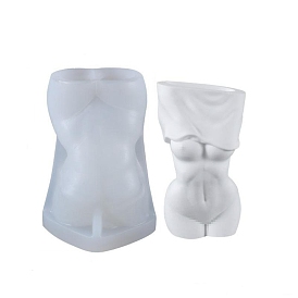 DIY Naked Women Vase Making Silicone Molds, Resin Casting Molds, for UV Resin & Epoxy Resin 3D Sexy Lady Body Craft Making