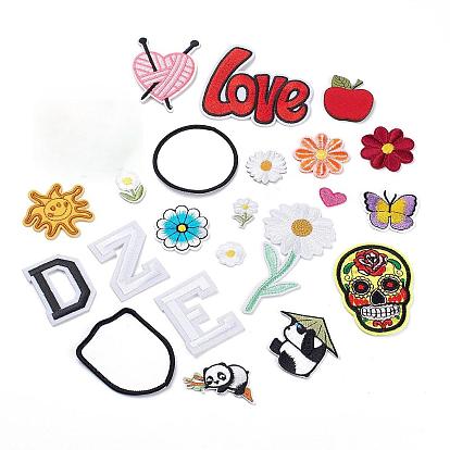 Ткань для вышивания утюгом / пришивание заплат, аксессуары для костюма, разнообразные