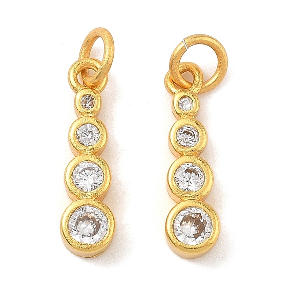 Латунные микро проложить кубического циркония прелести, слеза, с целью перехода в кольце, долговечный, без свинца и без кадмия