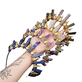 Обручи для волос из натуральных камней, аксессуары для волос для женщин и девочек