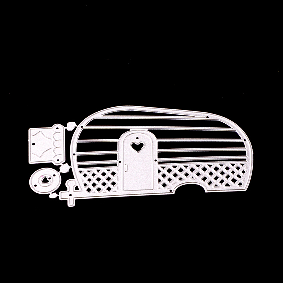 Frame Metal Cutting Dies Stencils, for DIY Scrapbooking/Photo Album, Decorative Embossing DIY Paper Card