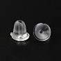 500Pcs Plastic Ear Nuts, Bell Ear Nuts, Ear Backs