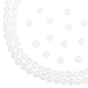 1 нити натуральных селенитовых бусин нити, круглые