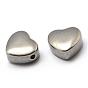 304 Stainless Steel Beads, Heart