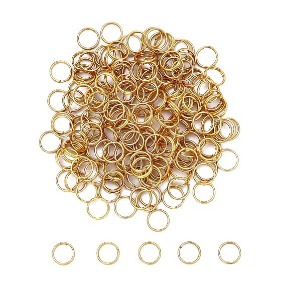 Iron Split Rings, Double Loops Jump Rings, Cadmium Free & Nickel Free & Lead Free