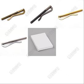 4 piezas 4 colores clip de resorte de billetera de aleación de zinc, para billetera de cuero plegable monedero titular de la tarjeta de crédito, sin plomo y cadmio