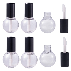 DIY Lip Glaze Bottle, Lip Glaze Tube, Empty Bottle, Mini Transparent Plastic Funnel Hopper