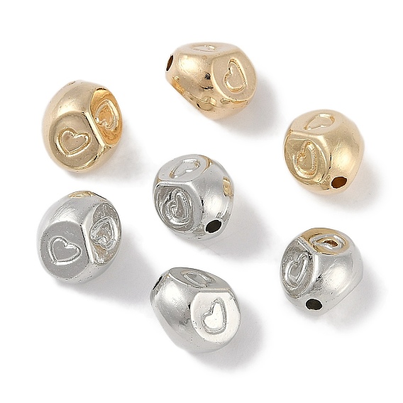 CCB пластиковые шарики, самородки с сердцем