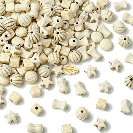 Акриловые бусины, имитирующие кость