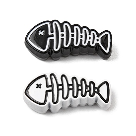 Des perles d'émail en alliage, Fishbone