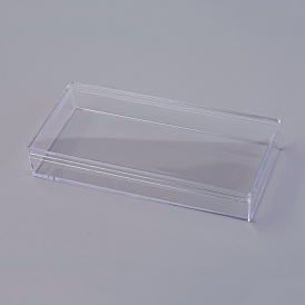 Polystyrene(PS) Plastic Bead Containers, Rectangle