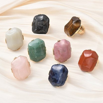 Кольца с драгоценными камнями и из сплавов для женщин, самородки, золотые