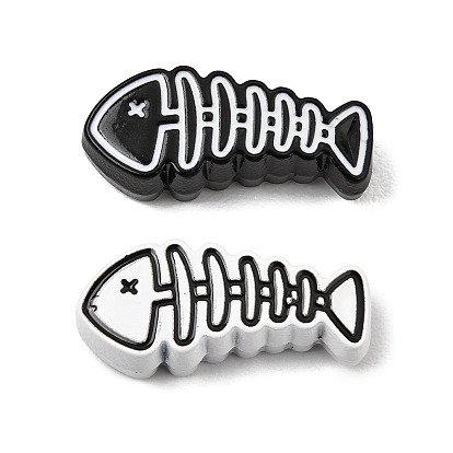 Des perles d'émail en alliage, Fishbone