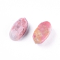 Natural Gemstone Cabochons, Faceted, Oval