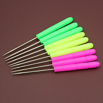 Awl Pricker Sewing Tool Kit, with Plastic Handle, for Punch Sewing Stitching Leather Craft