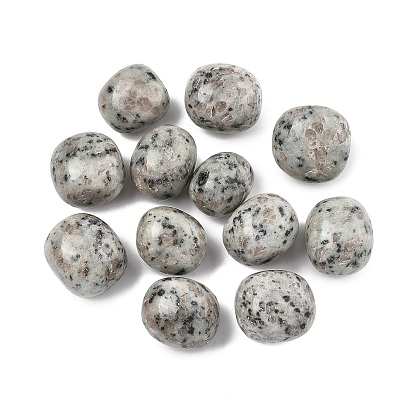 Натуральный кунжута яшмы бусы, обваленные камни, нет отверстий / незавершенного, самородки