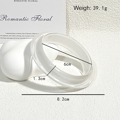 Модные браслеты из смолы для женщин