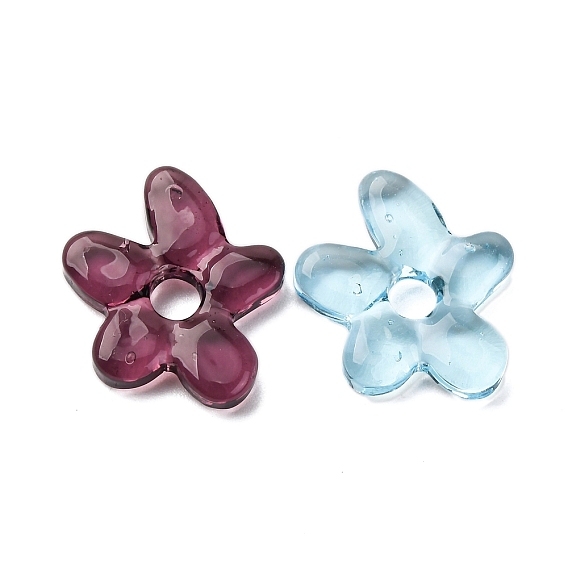 Бусины лэмпворк , цветок