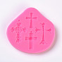 DIY Pendant Food Grade Silicone Molds, Fondant Molds, For DIY Cake Decoration, Chocolate, Candy Mold, Cross