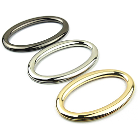 Oval Alloy Bag Handles, for Bag Straps Replacement Accessories