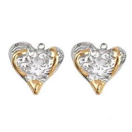 304 подвески из нержавеющей стали, ионное покрытие (ip), , сердце прелести