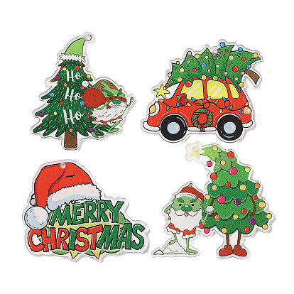 Печатные акриловые подвески, рождественская елка