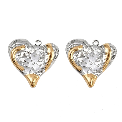 304 подвески из нержавеющей стали, ионное покрытие (ip), , сердце прелести