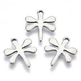 201 Stainless Steel Charms, Laser Cut, Dragonfly