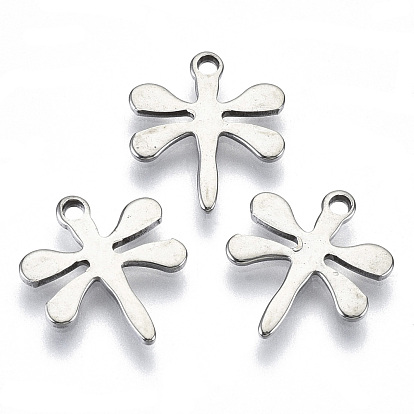 201 Stainless Steel Charms, Laser Cut, Dragonfly