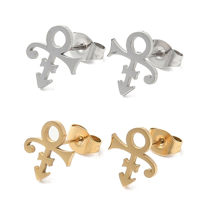 304 из нержавеющей стали серьги, гендерный маркер