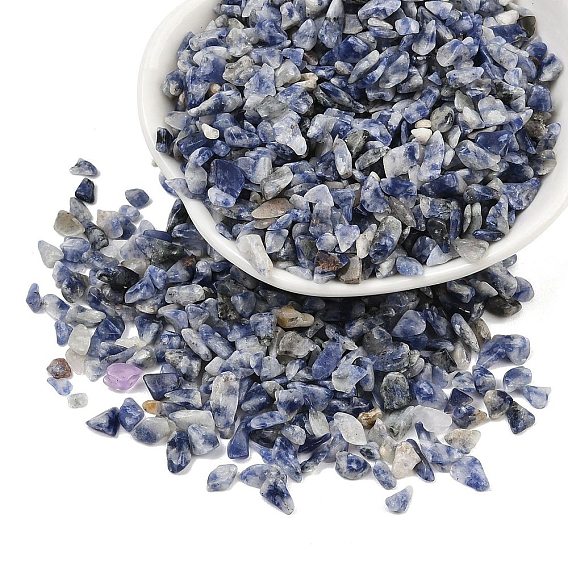 Натуральные голубые пятна яшмы, бусины без отверстий , чип