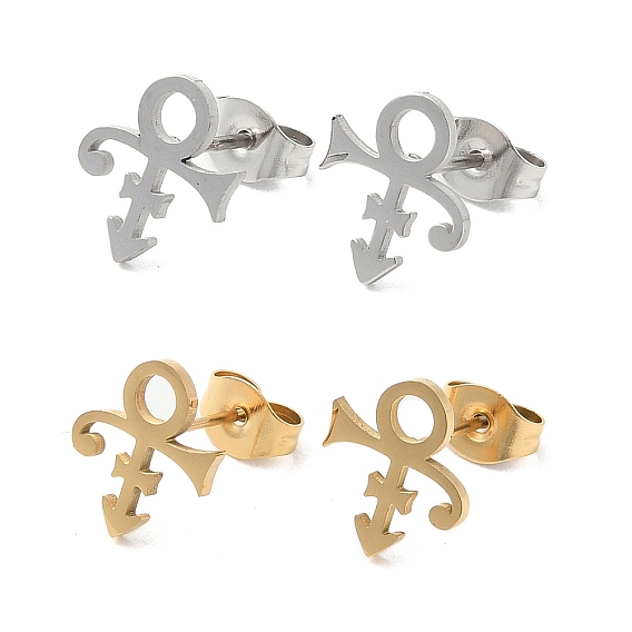 304 из нержавеющей стали серьги, гендерный маркер