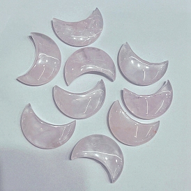 Pierres de lune de guérison en quartz rose naturel, pierres de poche pour l'équilibrage du reiki