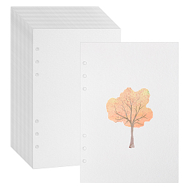 20 шт. бумажные внутренние страницы с отрывными листами, прямоугольные