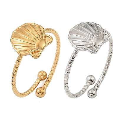 304 открытые кольца манжеты из нержавеющей стали, формы раковины