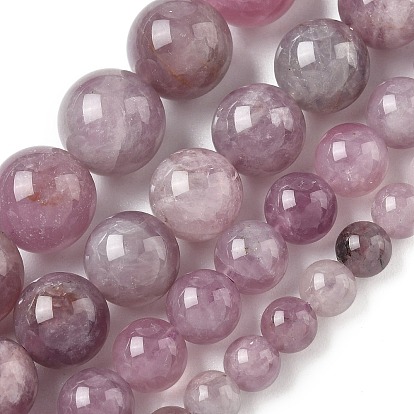 Природного розового кварца нитей бисера, круглые