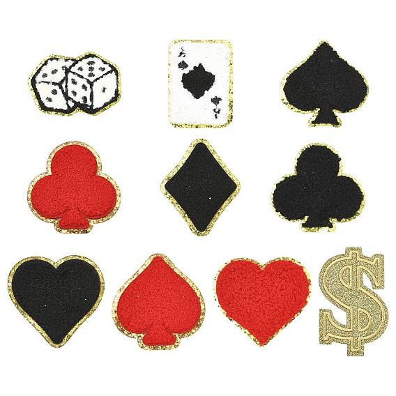 11шт 11 стили компьютеризированной ткани для вышивки гладить/пришивать нашивки, аксессуары для костюма, аппликация, разнообразные