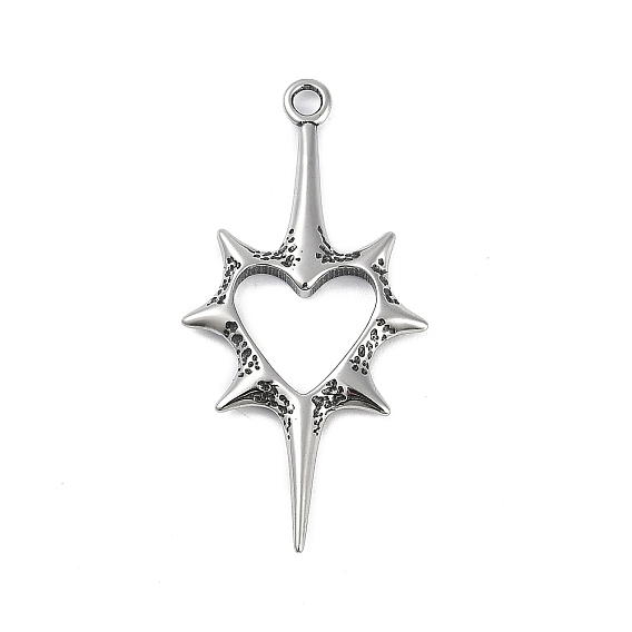 316 хирургические подвески из нержавеющей стали, сердечко Тона