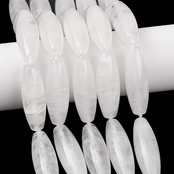 Природных кристаллов кварца бисер нитей, горного хрусталя, рис