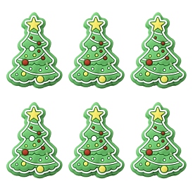 6экологически чистые силиконовые шарики для пищевых продуктов, рождественская елка