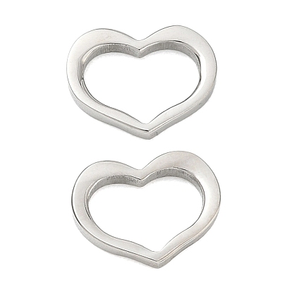 304 de acero inoxidable que une los anillos, corazón hueco