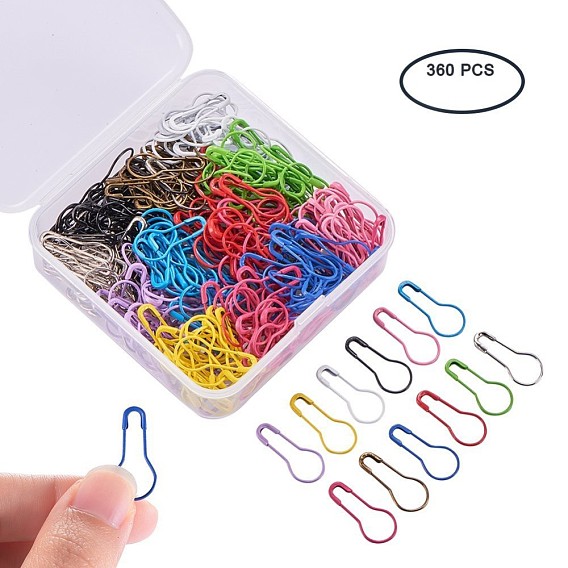 BENECREAT Iron Calabash Safety Pins, Knitting Stitch Marker