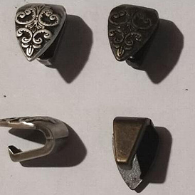 Bélières donut en laiton, clipser des bélières pour la fabrication de pendentifs