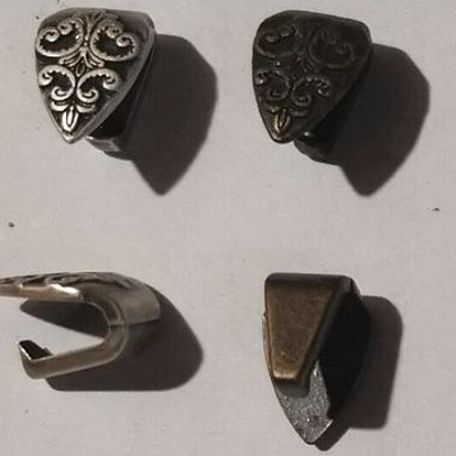 Bélières donut en laiton, clipser des bélières pour la fabrication de pendentifs